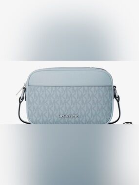 MICHAEL KORS Jet Set Small Signature Camera Crossbody Bag BRAND NEW